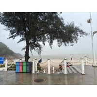 溪涌之行，6月風(fēng)雨擋不住激埃特的熱情